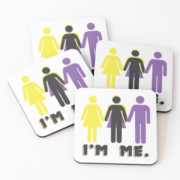 Item preview, I'm Me. Nonbinary. designed and sold by Lori P.