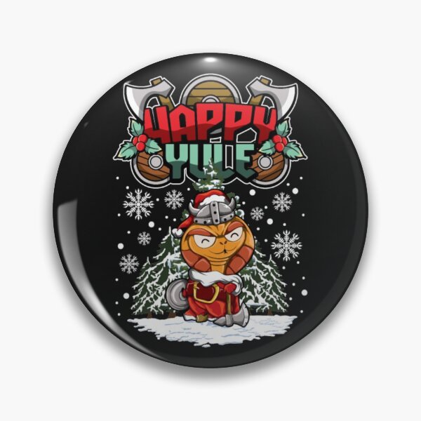 Item preview, Happy Yule Viking Cobra Snake christmas designed and sold by ClamenTaon.