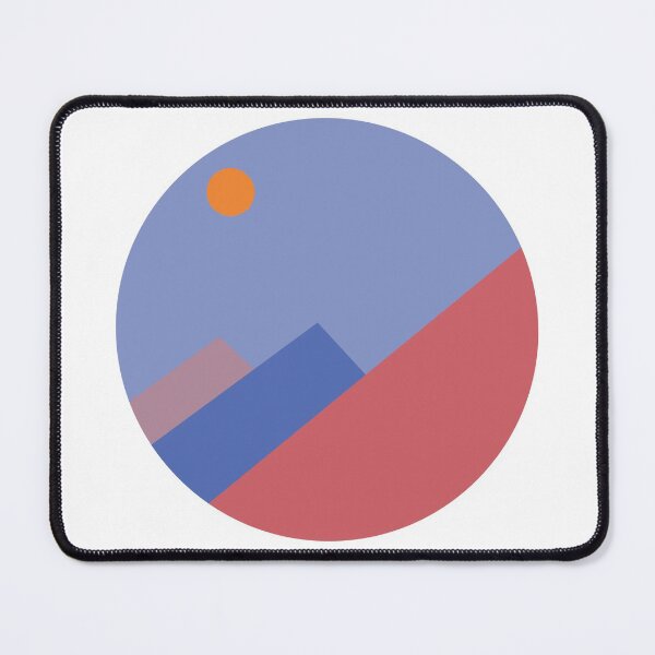 Item preview, Cute Mountain view sunset illustration designed and sold by Mayarart.