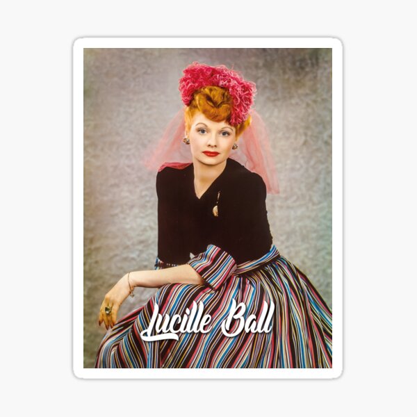 Lucille Ball Sticker