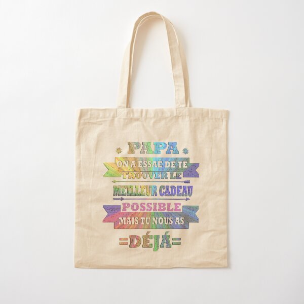 Tote bag Le meilleur cadeau pour papa