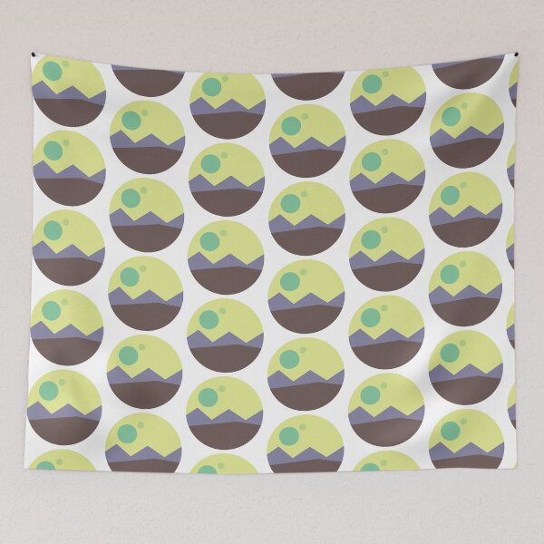 Item preview, Mountain view illustration designed and sold by Mayarart.