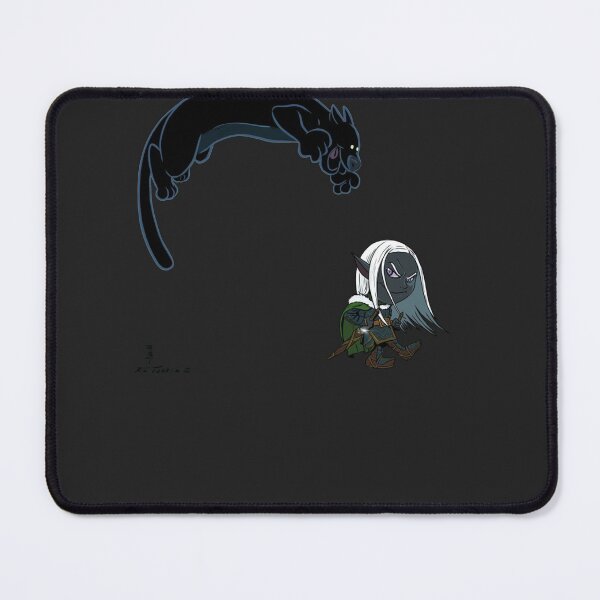 Item preview, Drizzt and Guenhwyvar Classic designed and sold by DorcaNavarro.