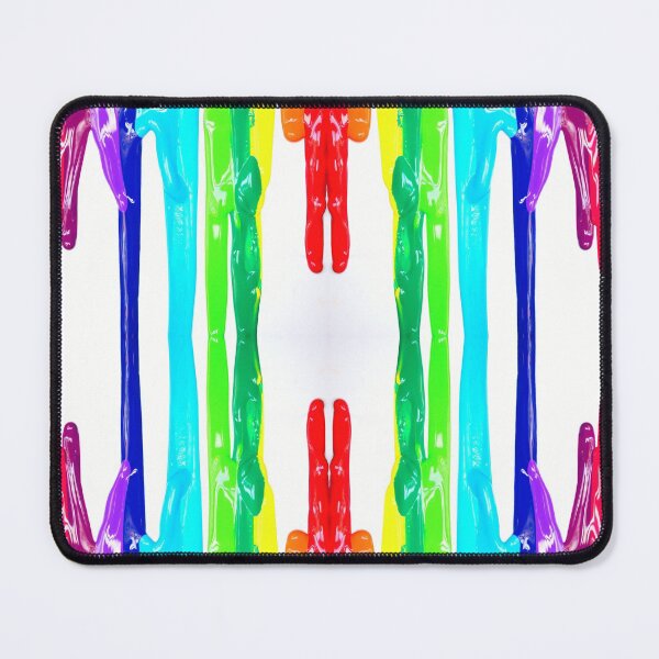 Item preview, Rainbow Paint Spill Seamless Pattern designed and sold by Designs By YL.