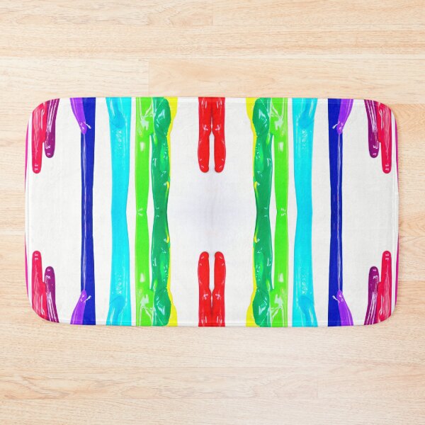Item preview, Rainbow Paint Spill Seamless Pattern designed and sold by Designs By YL.