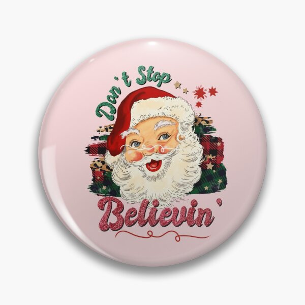 Item preview, Don't Stop Believin' Santa designed and sold by BhavyaBathla.