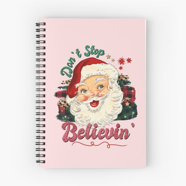 Item preview, Don't Stop Believin' Santa designed and sold by BhavyaBathla.