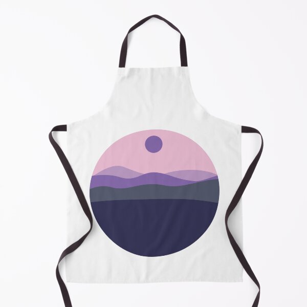 Item preview, Mountain purple view illustration designed and sold by Mayarart.