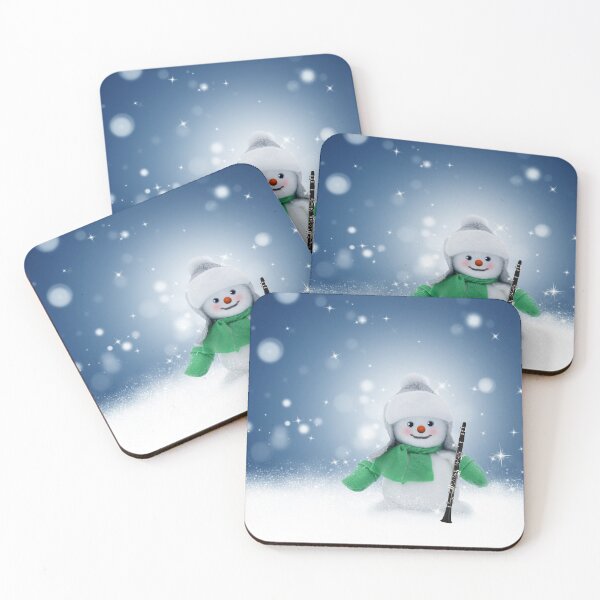 Item preview, Clarinetist Snowman designed and sold by BRBShop.