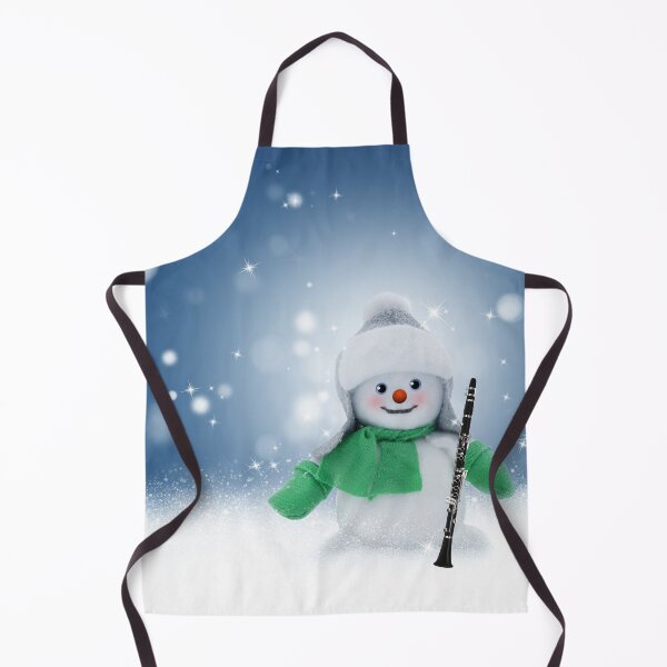 Item preview, Clarinetist Snowman designed and sold by BRBShop.