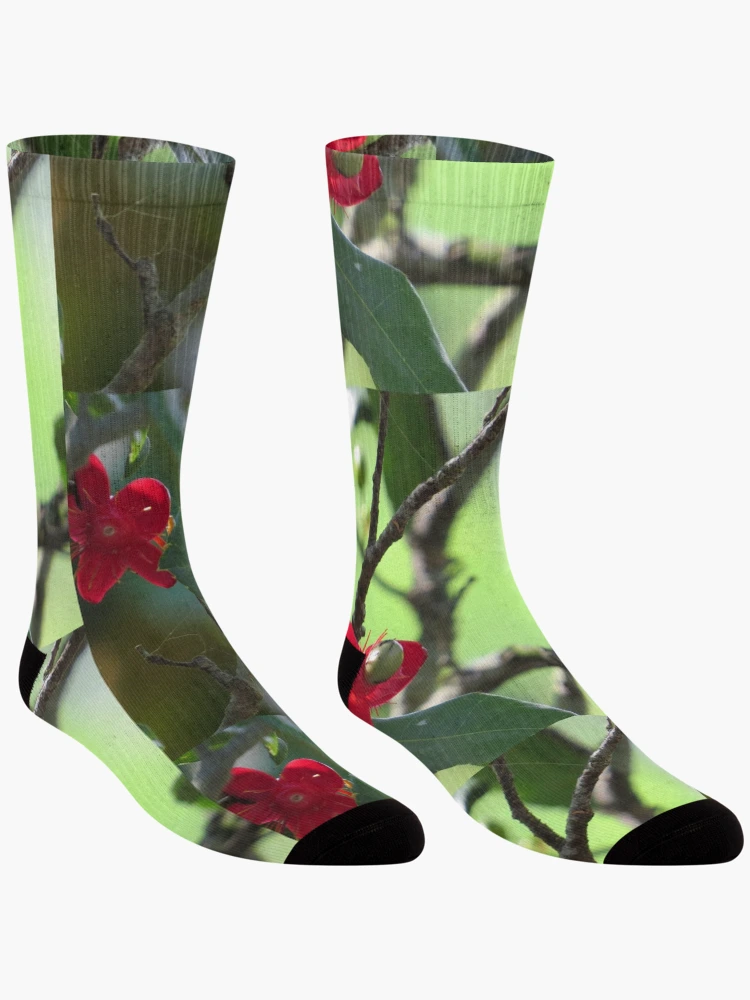 Thumbnail 3 of 5, Socks, Flower designed and sold by Rene-Martin.