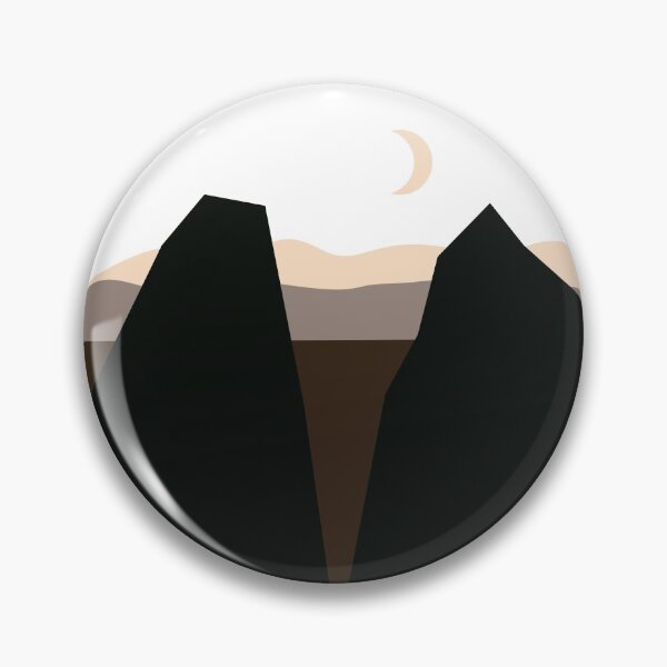 Item preview, Cute Mountains monochromatic view illustration designed and sold by Mayarart.