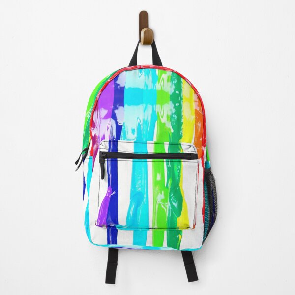 Item preview, Rainbow Paint Spill Pattern designed and sold by Designs By YL.