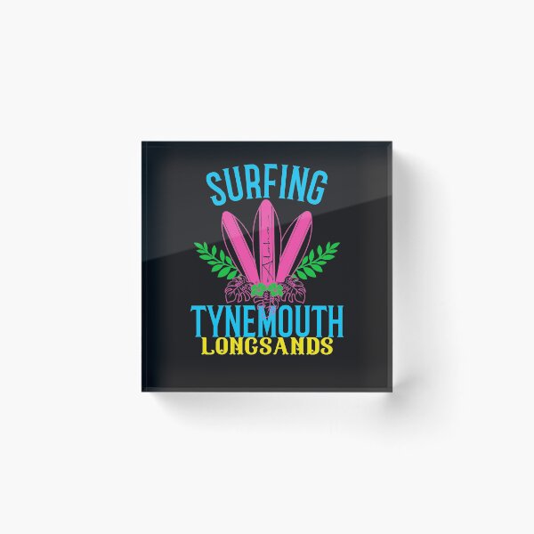 Item preview, Surfing Tynemouth Longsands North East Coast designed and sold by MerchByCraig.