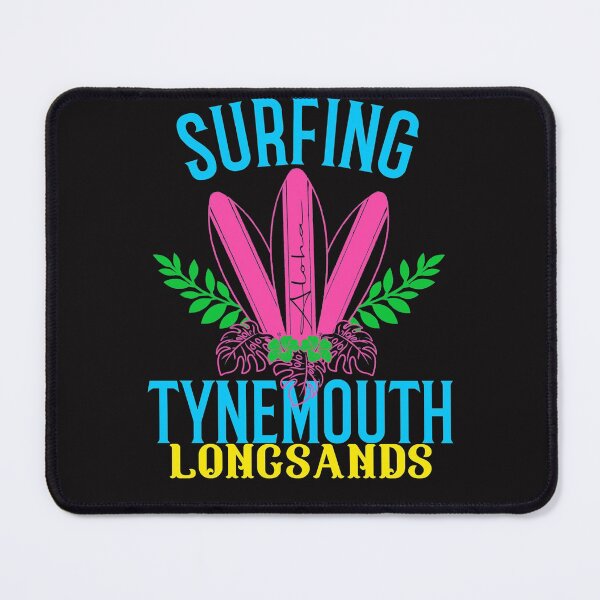 Item preview, Surfing Tynemouth Longsands North East Coast designed and sold by MerchByCraig.