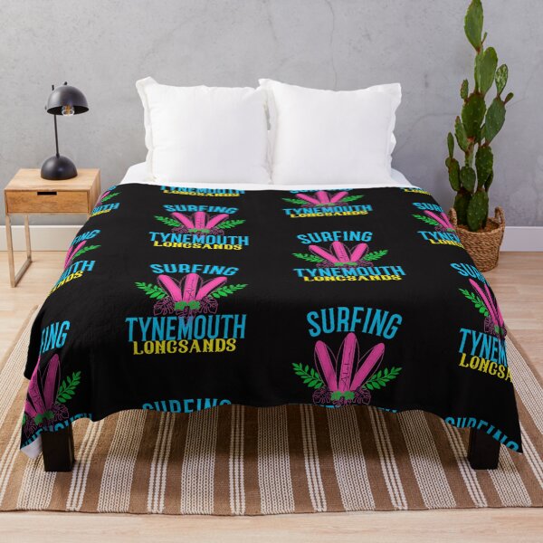 Item preview, Surfing Tynemouth Longsands North East Coast designed and sold by MerchByCraig.