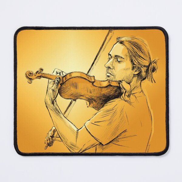 Item preview, Violinist playing music #3 designed and sold by Irina Ivanova.