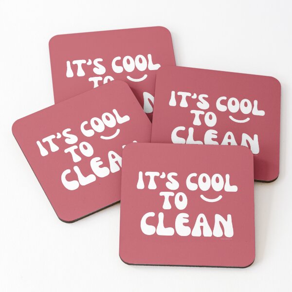 Item preview, It's Cool to Clean Retro Housekeeping Cleaning Lady designed and sold by SavvyCleaner.