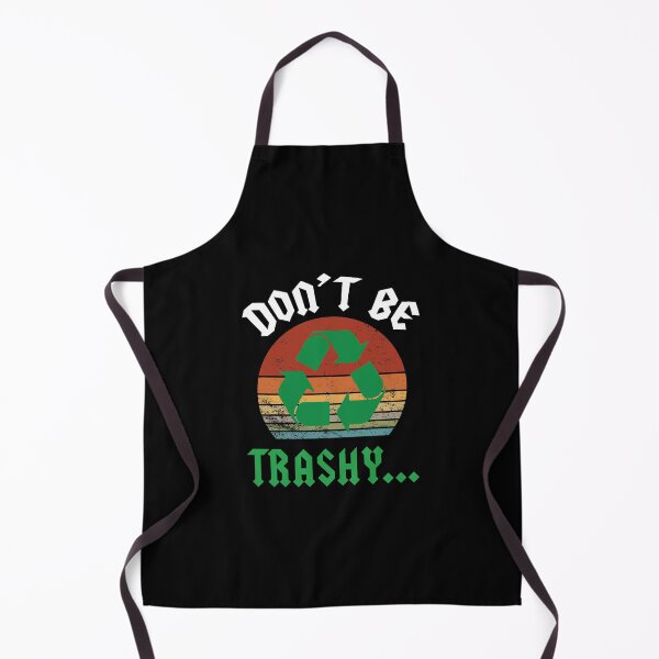 Item preview, Retro Vintage Don't Be Trashy Earth Day Recycle Recycling Save the Earth designed and sold by magicos1.