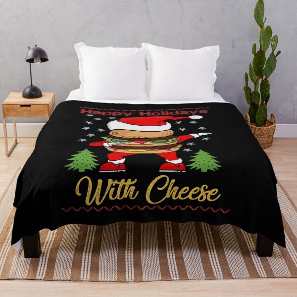 Item preview, Funny Dabbing Santa Burger Happy Holidays with cheese Christmas designed and sold by Yula Tees.