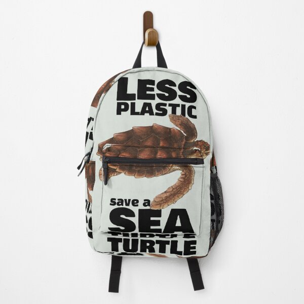 Item preview, Less Plastic Save a Sea Turtle designed and sold by KewaleeTee.