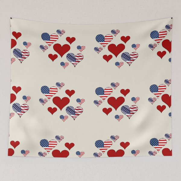 Item preview, American Heart Pack Stickers designed and sold by AOCollections.