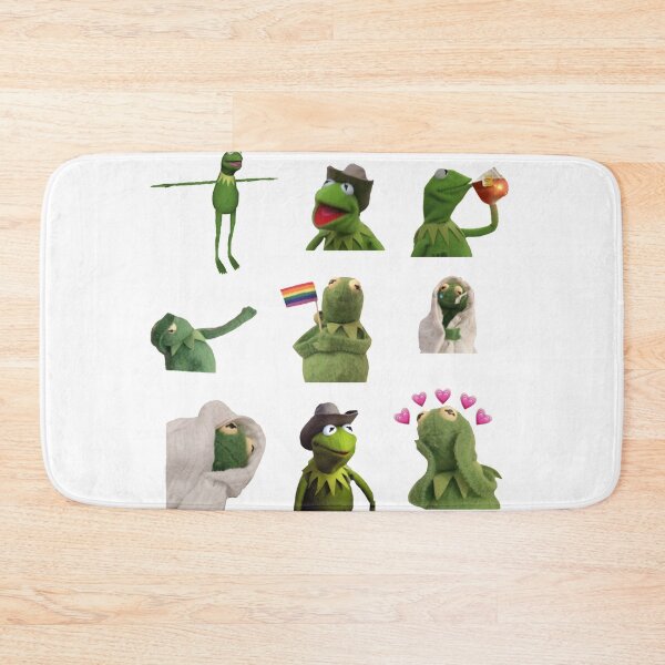 Item preview, Kermit Set Sticker Memes designed and sold by ShaneDraper.