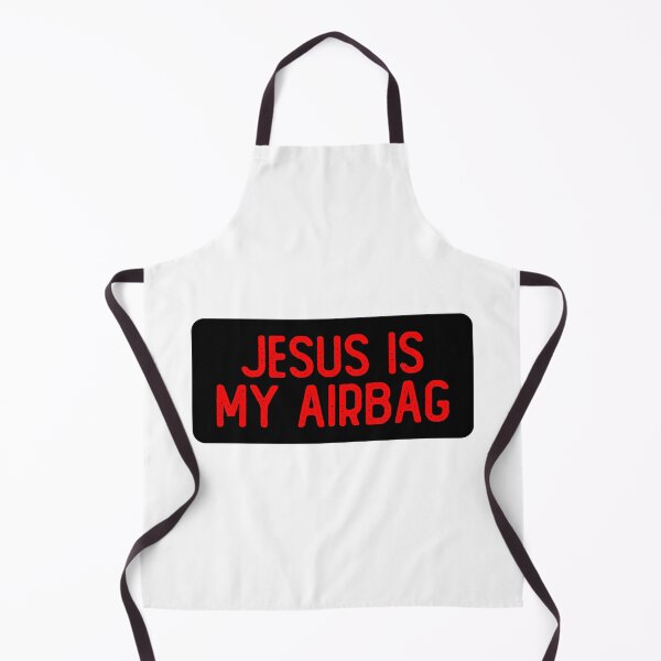 Item preview, Jesus Is My Airbag Cool Bumper designed and sold by Sour Soul.