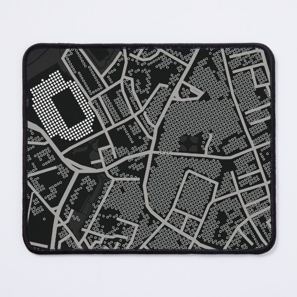 Item preview, St James' Park Stadium Dotted Map - Newcastle United Football Club designed and sold by Cameron Porter.