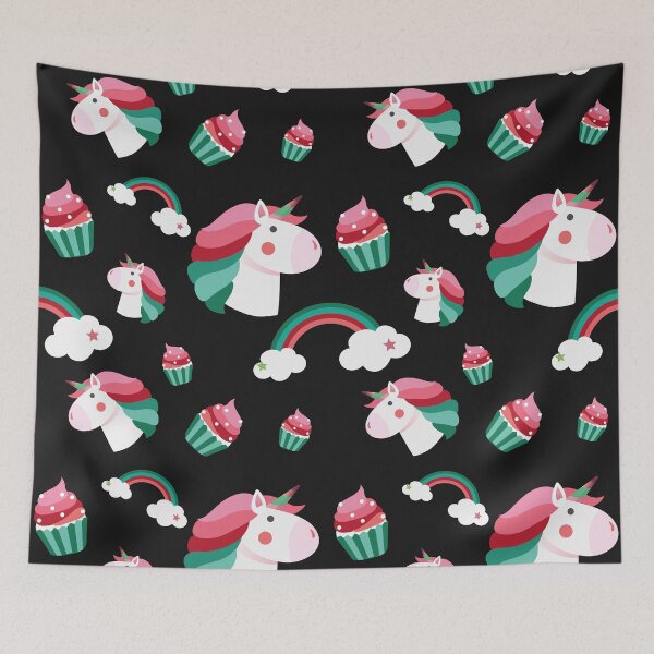 Item preview, Unicorns Are Cool Pattern designed and sold by SerenaChoe.