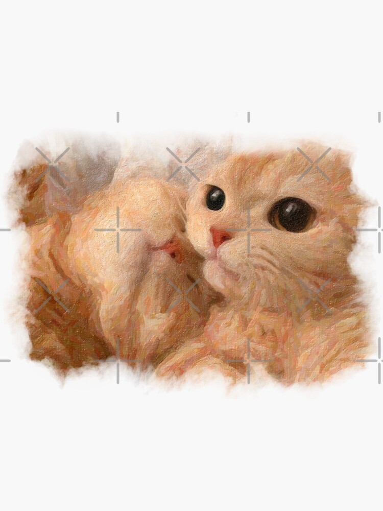 Little Cat Love | Sticker