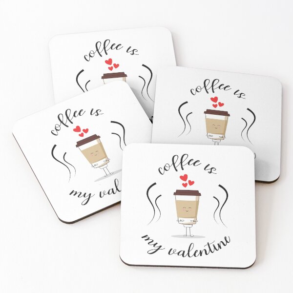 Item preview, Coffee Is My Valentine designed and sold by IrisDesign20.