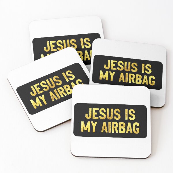 Item preview, Jesus Is My Airbag Funny Christian designed and sold by Sour Soul.
