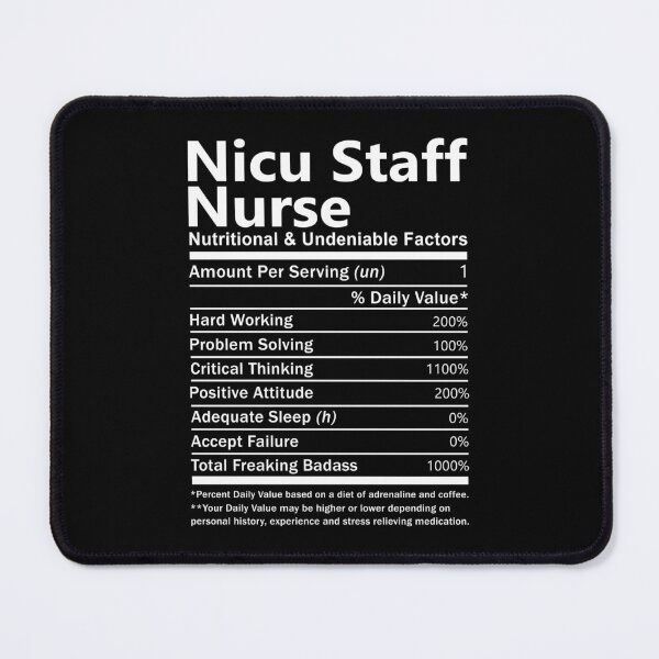 Item preview, Nicu Staff Nurse T Shirt - Nutritional and Undeniable Factors Gift Item Tee designed and sold by oslandefren.