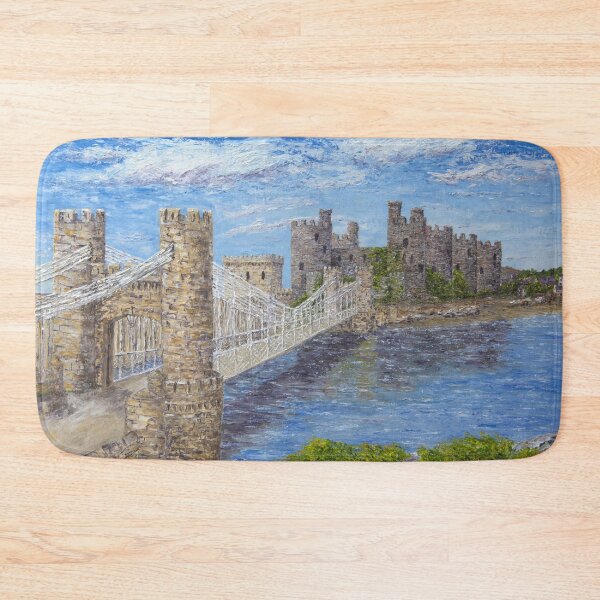 Item preview, Conwy castle suspension bridge designed and sold by MickArt1.