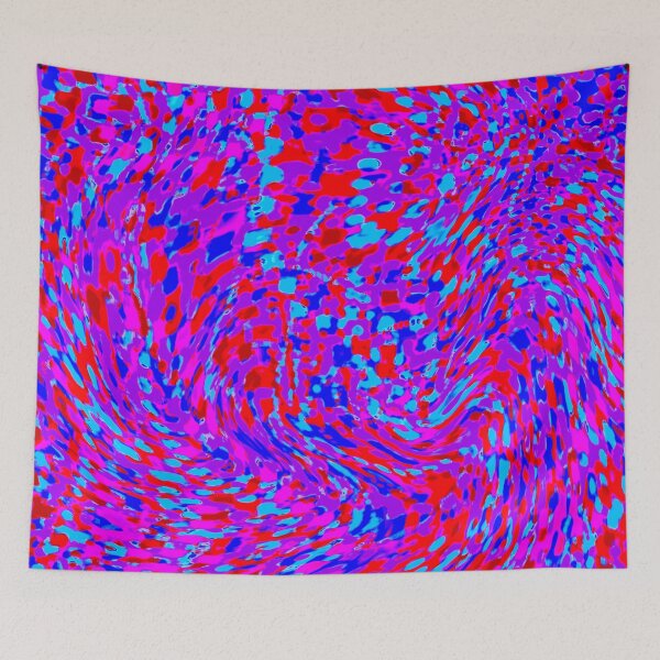 Item preview, swirling red purple blue designed and sold by dnparker.