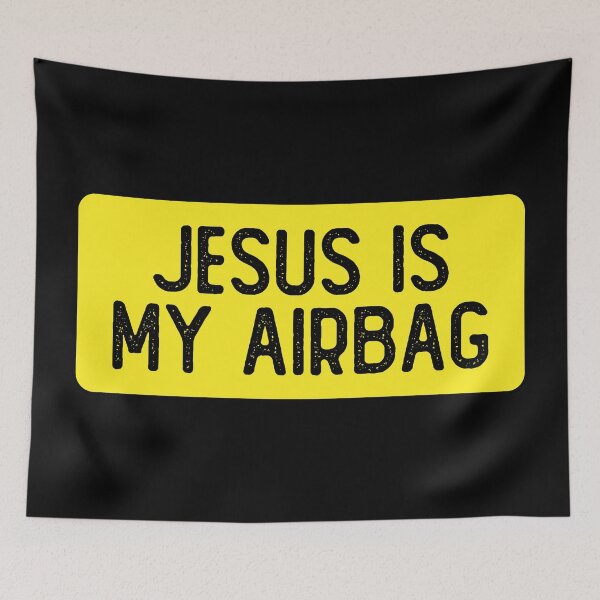 Item preview, Jesus Is My Airbag Cool Christian designed and sold by Sour Soul.