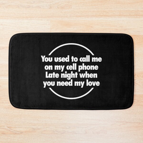 Item preview, Call me on my cell phone (white) designed and sold by didijuca.