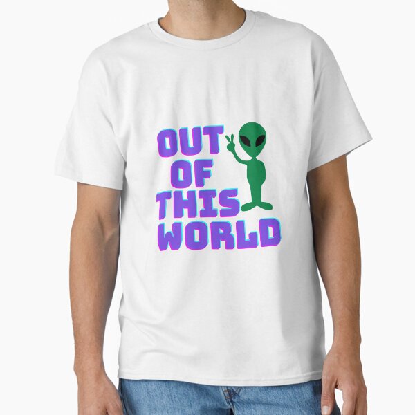 Item preview, Out of this world alien sticker designed and sold by Alyssa Mio.