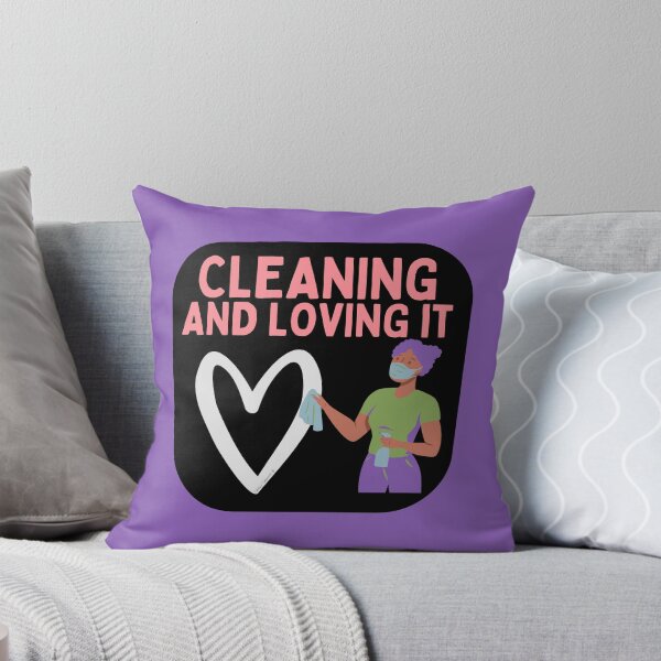 Item preview, Cleaning and Loving It Funny Cleaning Lady Housekeeper designed and sold by SavvyCleaner.