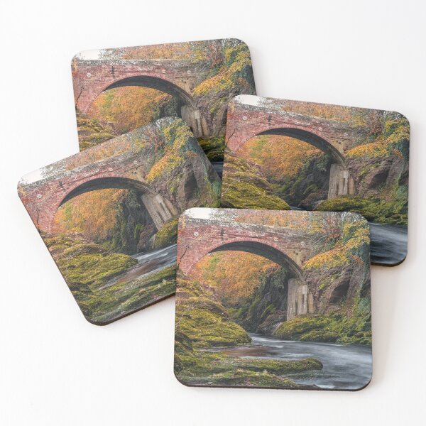 Item preview, Gannochy Bridge in Autumn designed and sold by David Bowman.