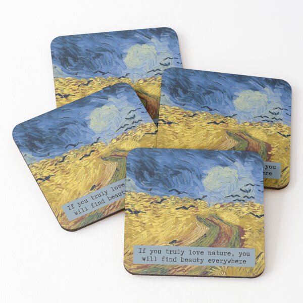 Item preview, Vincent van Gogh - Wheatfield with Crows designed and sold by PinkPerfect.