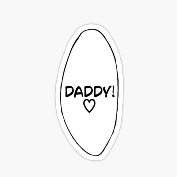 Vater Tochter Partner Look - Daddys Bambina 01' Sticker