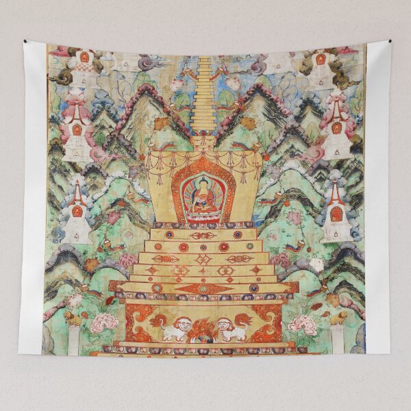 Item preview, Mandala 78 Buddha Bodhisattva Tara Stupa Temple designed and sold by GuyBlank.