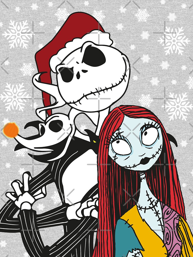 Jack Skellington Zero and Sally The Nightmare Before Christmas Kids Pullover Hoodie by 11UponaTime Redbubble