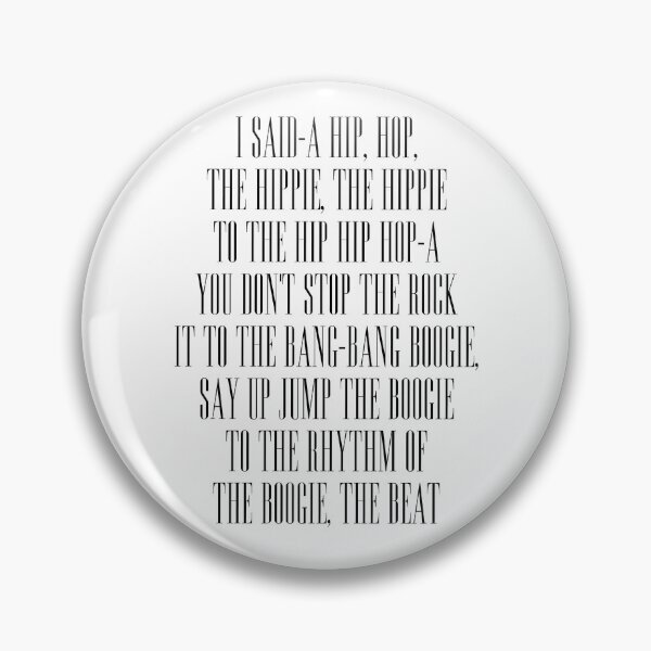 Item preview, Hip Hip / Rapper's Delight designed and sold by GirlGangPrints.