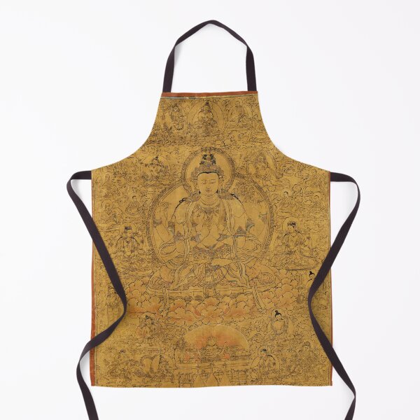 Item preview, Mandala 79 Avalokiteshvara Shadakshari Lokeshvara Thangka designed and sold by GuyBlank.
