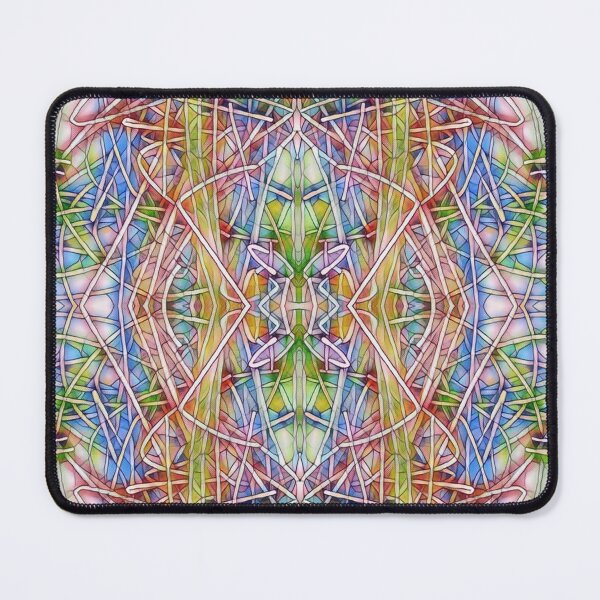 Item preview, Pastel Colorful Lines Mandala designed and sold by Designs By YL.