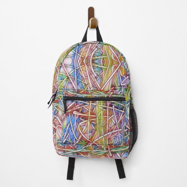 Item preview, Pastel Colorful Lines Mandala designed and sold by Designs By YL.