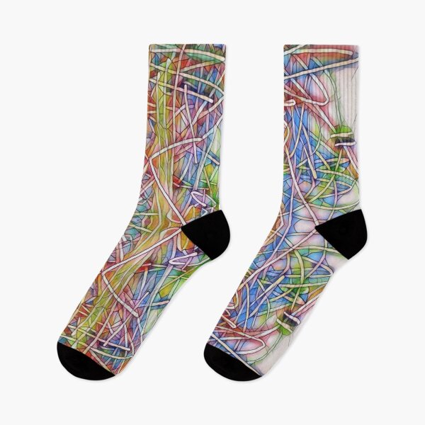 Item preview, Pastel Colorful Lines Mandala designed and sold by Designs By YL.